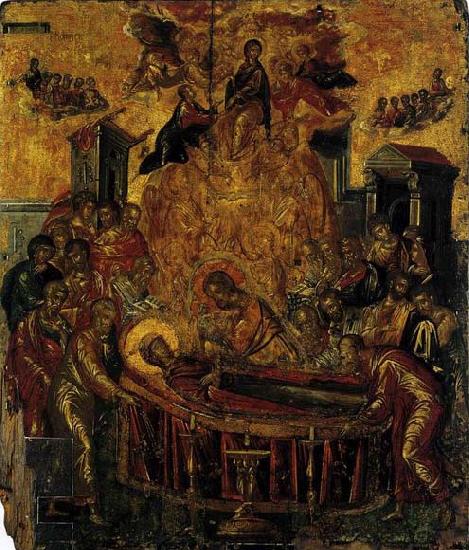 El Greco The Dormition of the Virgin before 1567